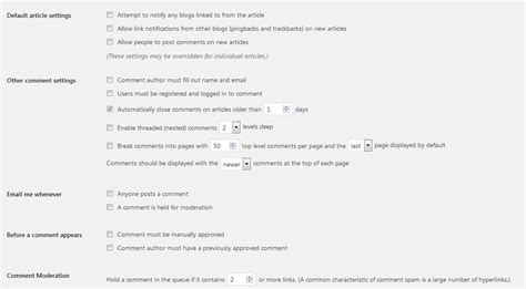 Image result for Comment Resulation Setting
