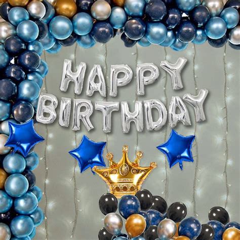 Buy Party Propz Birthday Decoration Items for Boys - 50 Pcs, Birthday ...