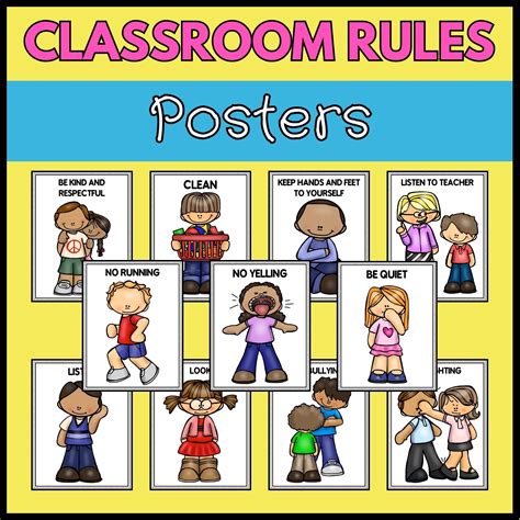 Back-to-School Coloring Pages Bundle for Inspiring Classroom Rules ...