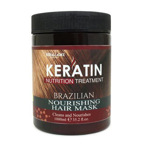 Keralooks professional® keratin Brazilian nourishing hair mask (1000ml ...