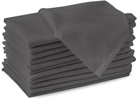 Buy Encasa XO Cotton Cloth Napkins | Set of 6 | Size 17"x17" | Natural ...