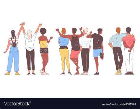 People Vector Back View 的图像结果