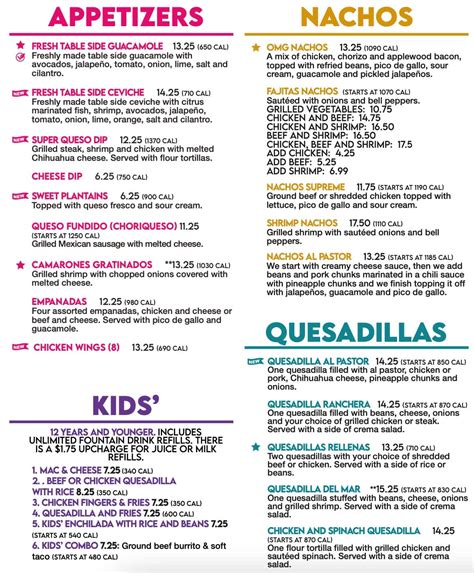 Plaza Azteca Mexican Restaurant Menu With Prices (Updated: April 2024)