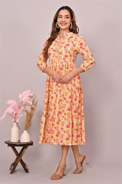 Paisley Frill dress – Ranga Chakra