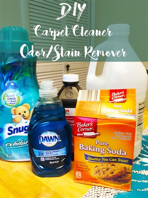 Faking Fanci: Homemade Carpet Cleaner + Stain and Odor Remover