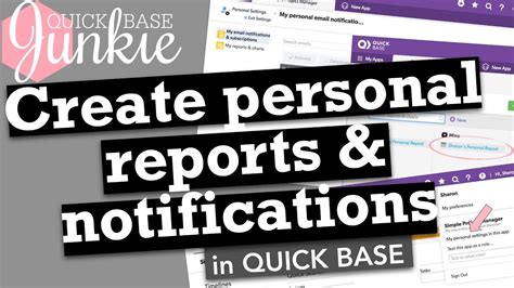 Image result for Notifications with QuickBase