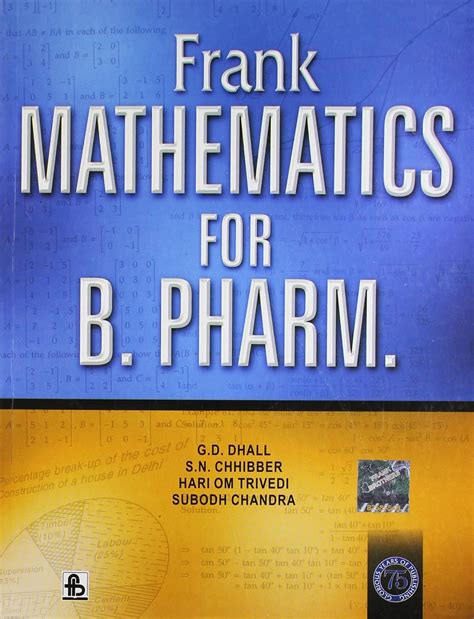 Frank Mathematics For B. Pharmacy : Deol: Amazon.in: Books