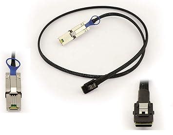 KALEA-INFORMATIQUE MiniSAS SAS Cable SFF-8088 to SFF-8087. Length 1M ...