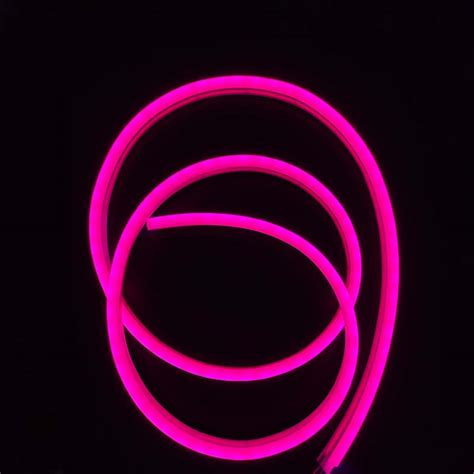 Pink Color Neon Flexible Strip Light 12V DC Waterproof LED light for D ...