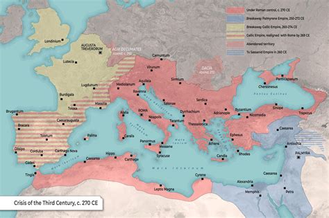 Map of Barbarian Kingdoms (After the Fall of the Western Roman Empire) (Free Download)
