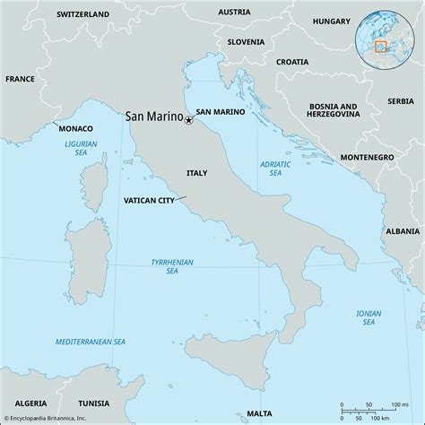San Marino Capital Map San Marino Map | Detailed Maps Of Most Serene