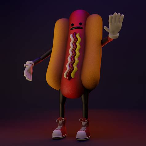ArtStation - "Hot Off the Grill: MAAU's Signature Hot Dog Gets the ...