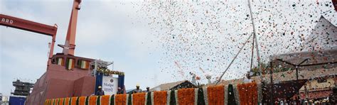 ASW SWC (CSL) परियोजना के चौथे और पांचवें जहाज 'मालपे और मुलकी' का एक ...