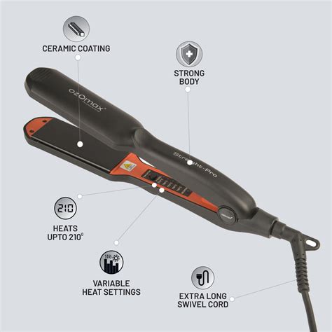 GLARE PLUS HAIR STRAIGHTENER – Ozomax