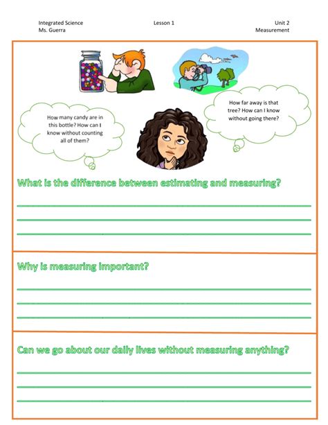 Measurement Lesson 的图像结果