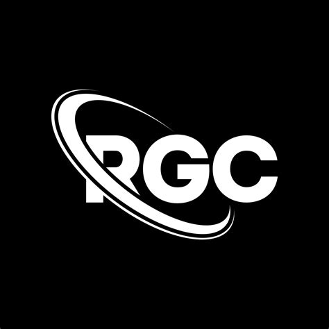 logotipo de rgc. carta rgc. diseño de logotipo de letra rgc. logotipo ...