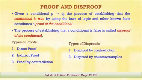 Proofs and disproofs | PDF