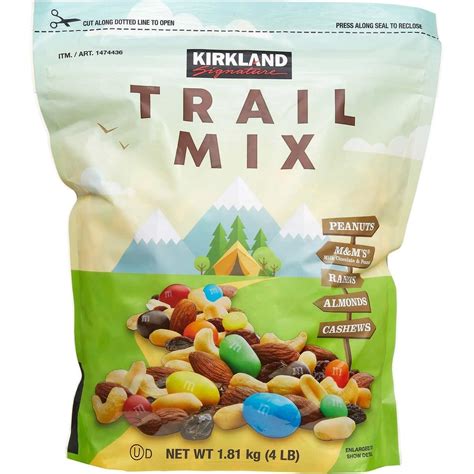 Kirkland Signature Trail Mix, 4 Pounds | Trail mix, Trail mix snack ...