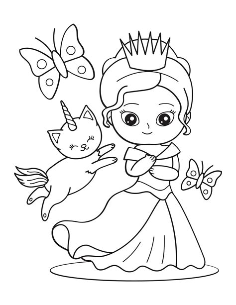 Princess Coloring Pages Printables