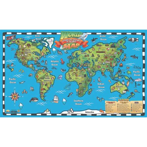 World Map Kids Learning 的图像结果