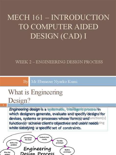 Image result for Introduction to Engineering Design Process