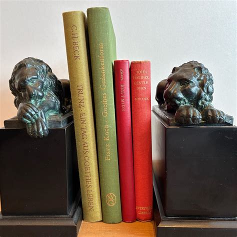 ライオン像のブックエンド | POTLATCH