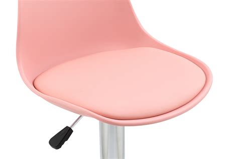 Deakin Bar Chair (Pink/Silver) | Furniture & Home Décor | FortyTwo