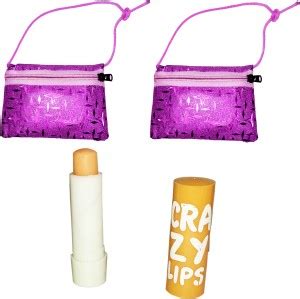 LG Lovers Two Purple Purses for Girls With One Orange Lipstick (Pack Of ...