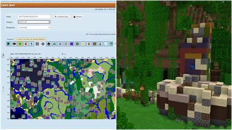 How to use seed map tool for Minecraft 1.20 seeds