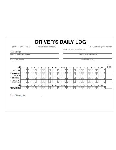 Image result for Daily Log Form