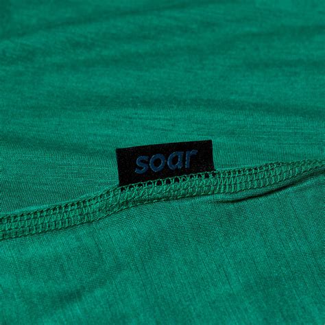 SOAR Long Sleeve Merino Silk Base Layer Green | END. (KR)