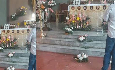 Miscreants attack church in Karnataka, destroy things including Jesus ...