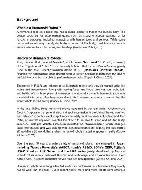 Humanoid Robot PDF 的图像结果