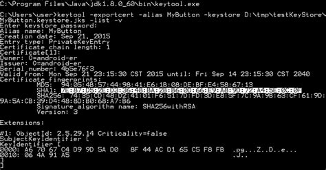 Image result for How to Generate Keystore File in Command Prompt
