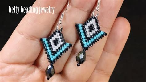 Small Beaded Earring Tutorials 的图像结果