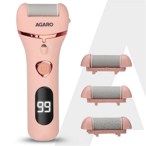 AGARO Ultrasonic Facial Skin Scrubber for Wet Skin, Blackheads Remover ...