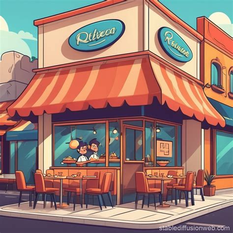 Image result for Restaurant Cartoon