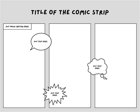 3 Panel Comic Strip