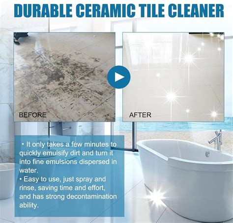 2024 New Tile Grout Cleaner Sprayer Ceramic Floor Tile Cleaner Grout ...