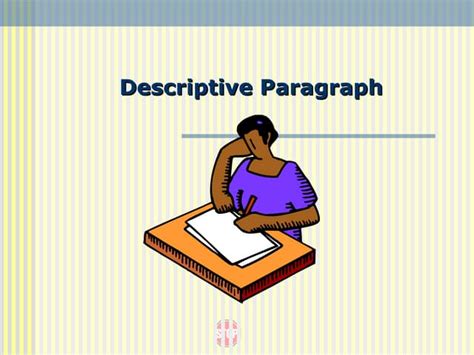 Image result for Discriptive Pargraph Writing Pernonm