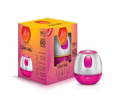 Lia Dashboard Gel Car Freshener - Mango Caramel – Cycle.in