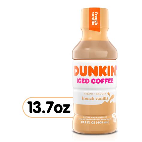 New Dunkin' Donuts Bottled Iced Coffee Now Arriving At Retailers And ...