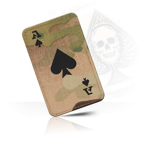 M-Tac Ace of Spades Patch Death Card - Tactical Morale Patch for ...