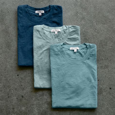 Slub T-Shirt Ocean Collection | Gustin | Knits | T-Shirts