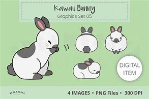 Image result for Cute Bunny Clip Art Black and White