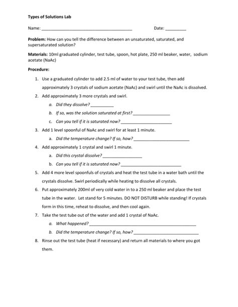 Image result for Sample Activity On Types of Solutions