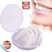 Buy Denture Teeth Temporary Fake TeethSnap On Veneers, Snap in Upper ...
