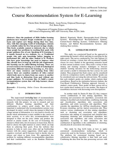 Image result for Course Recommendation System