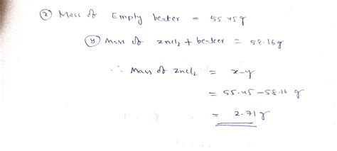 Zinc Chloride Mass at Tahlia Waite blog