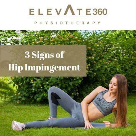 3 Signs of Hip Impingement - Elevate Physiotherapy